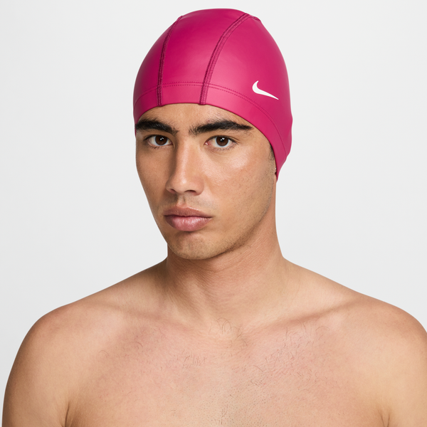 Gorro De Natación Con Revestimiento Sintético Nike Swim Rosa