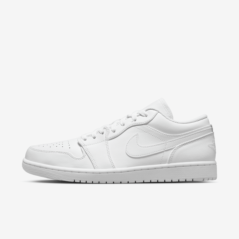 Air Jordan 1 Low Tenis Para Hombre Blanco