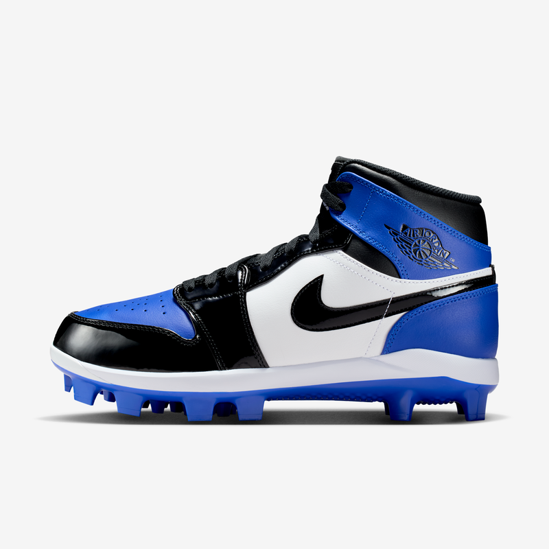 Tacos de béisbol para hombre Jordan 1 Retro MCS Azul