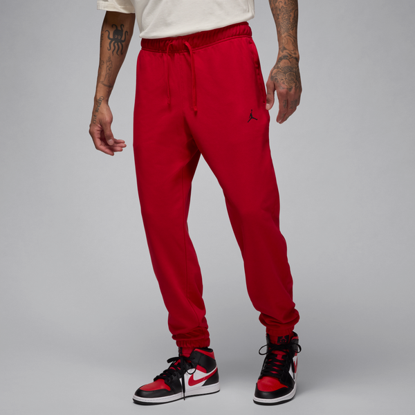 Pants De Tejido Fleece Dri-Fit Para Hombre Jordan Sport Crossover Rojo
