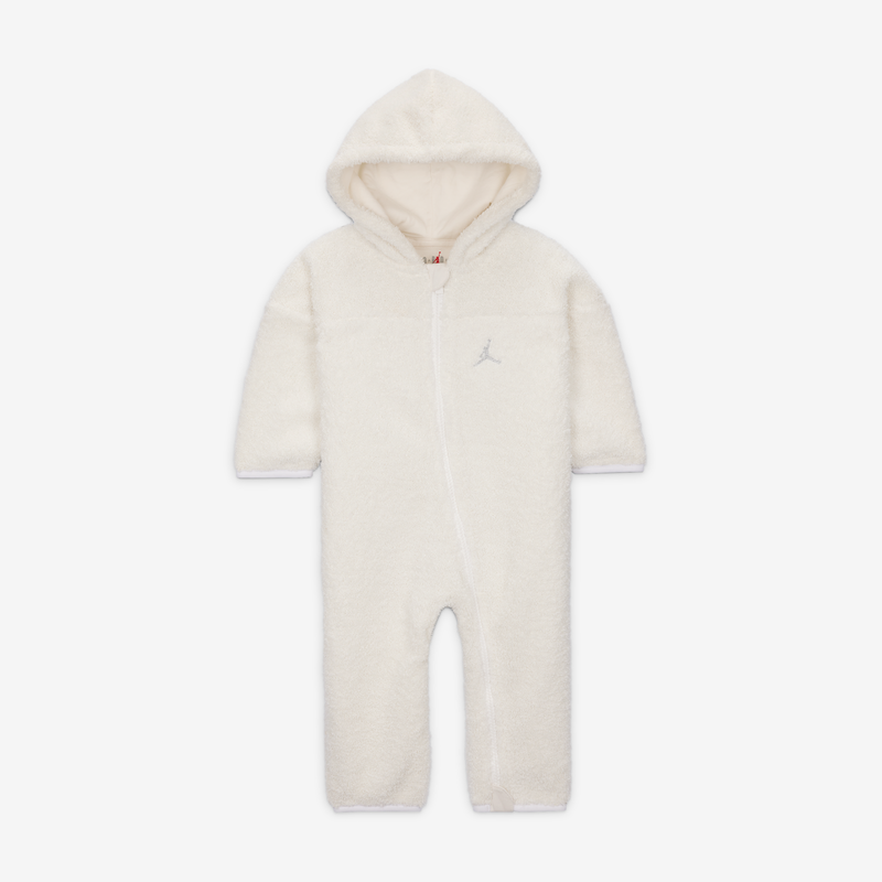 Mono de bouclé para bebé (0-9 meses) Jordan Mountainside Blanco