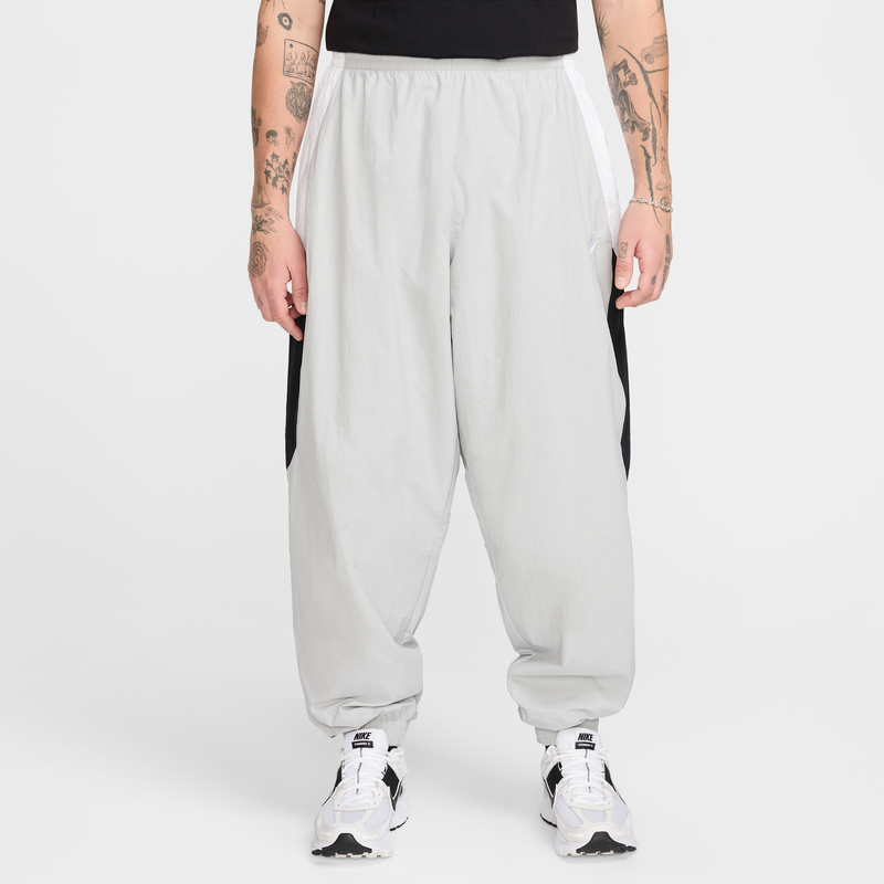 Pants Deportivos De Tejido Woven Oversized Para Hombre Nike Club Gris