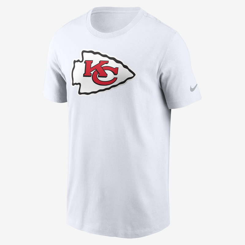 Playera con el logotipo del equipo Kansas City Chiefs para hombre Blanco
