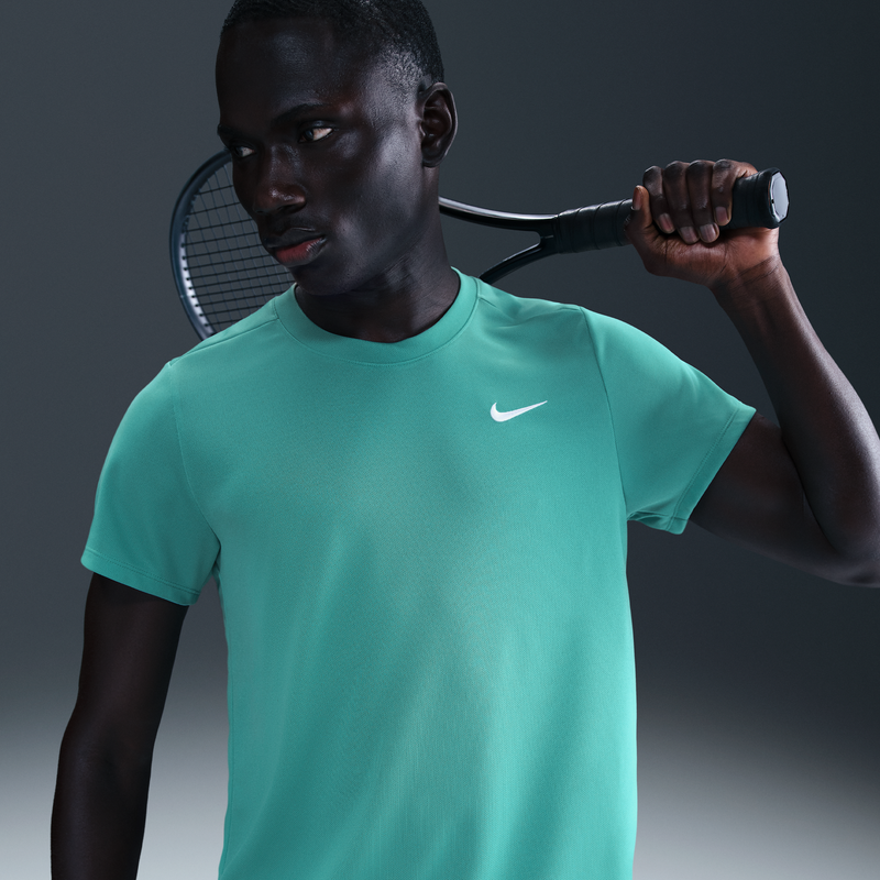 Playera De Tenis Dri-Fit Para Hombre Nikecourt Victory Verde