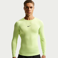 Playera de fitness de manga larga Dri-FIT para hombre Nike Pro Verde