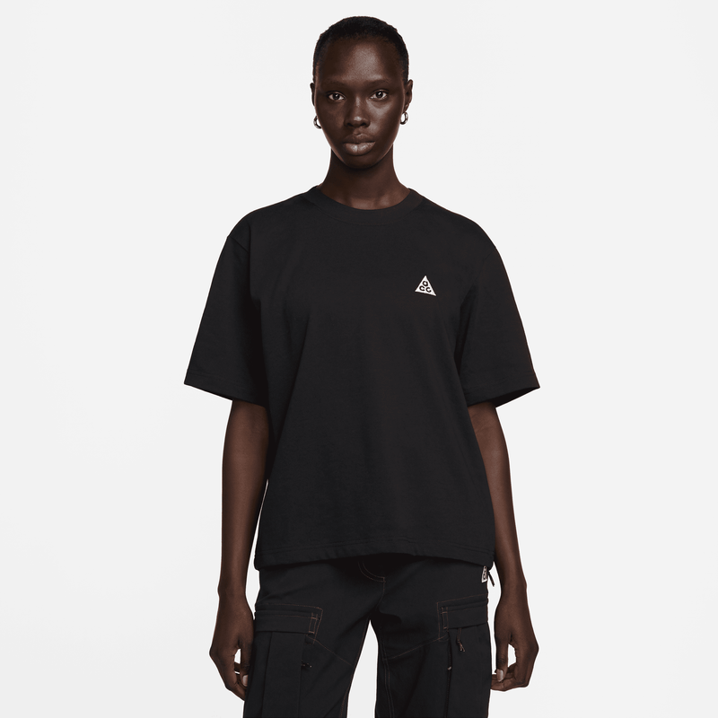 Playera de manga corta para mujer Nike ACG Negro