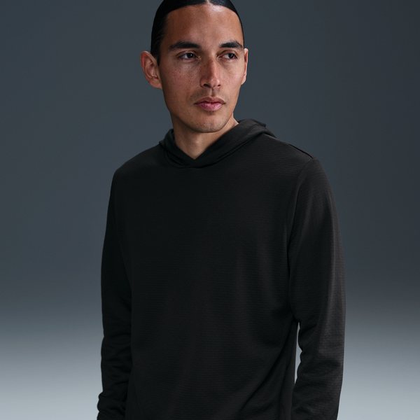 Sudadera Con Gorro De Golf Dri-Fit Para Hombre Nike Tour Negro