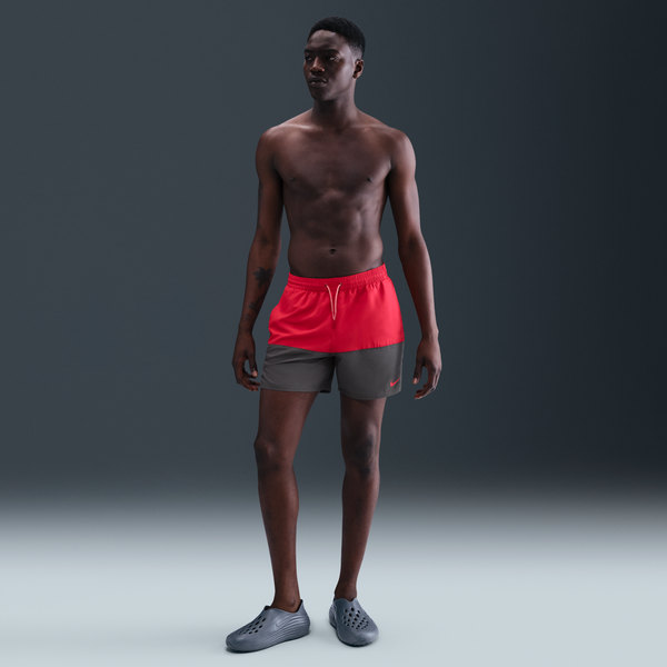 Shorts De Baño De 13 Cm Para Hombre Nike Split Rojo