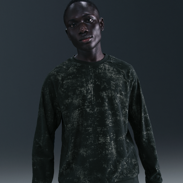 Sudadera De Cuello Redondo Therma-Fit Versátil Para Hombre Nike Primary Verde