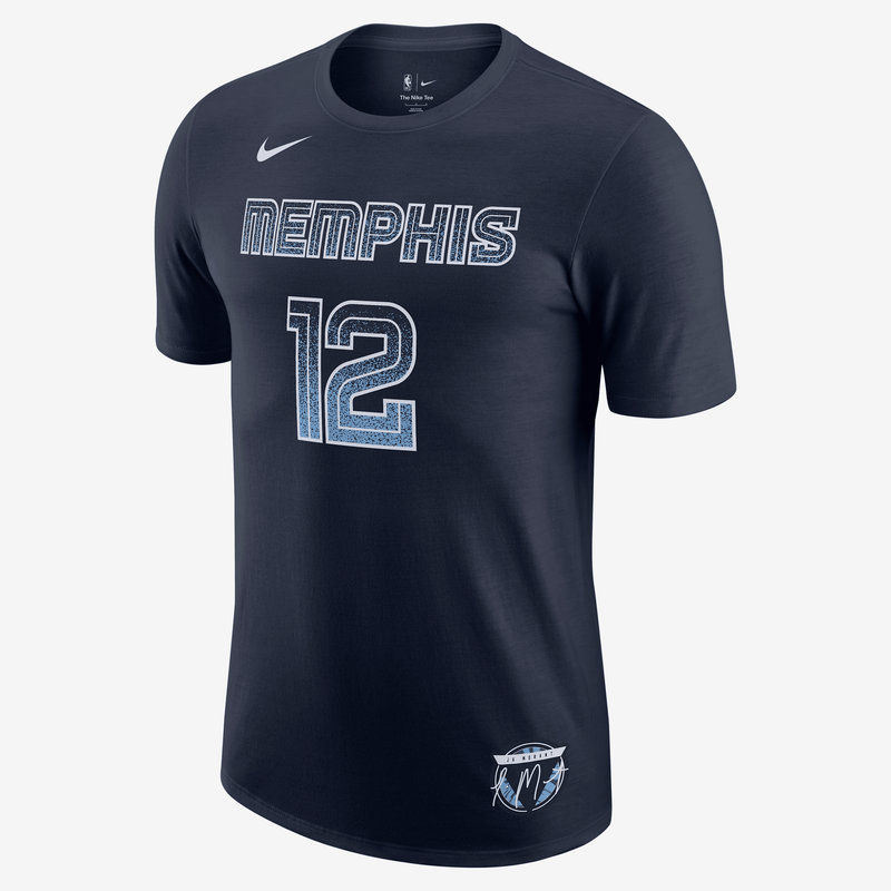 Playera Nike De La Nba Para Hombre Ja Morant Memphis Grizzlies Select Series Azul