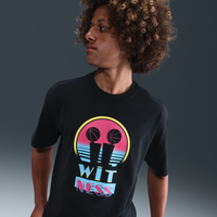 Playera de básquetbol Max90 para hombre LeBron "Miami Twice" Negro