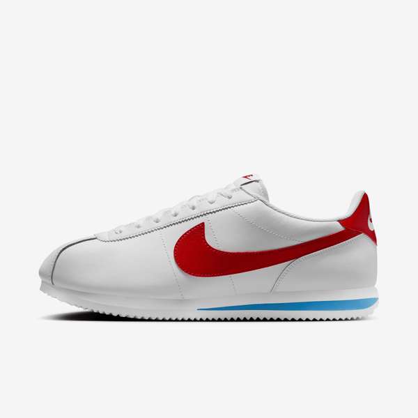 Tenis Para Hombre Nike Cortez Leather Blanco