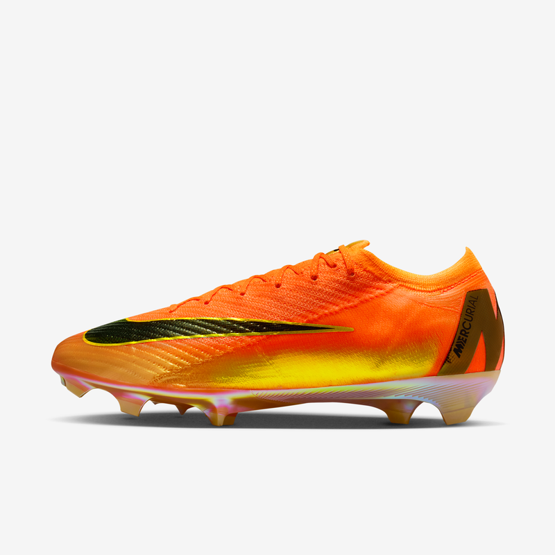 Tacos De Fútbol Para Terreno Firme De Corte Low Nike Mercurial Vapor 16 Elite "Déjà Vu" Naranja