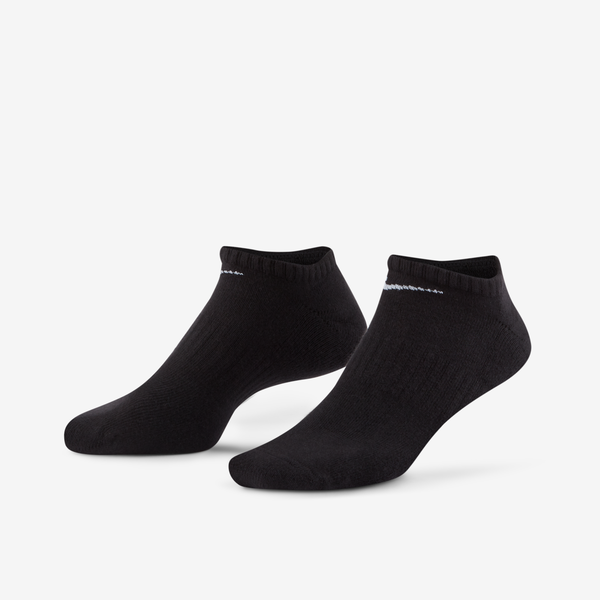 Calcetines De Entrenamiento Invisibles Nike Everyday Cushioned (3 Pares) Negro