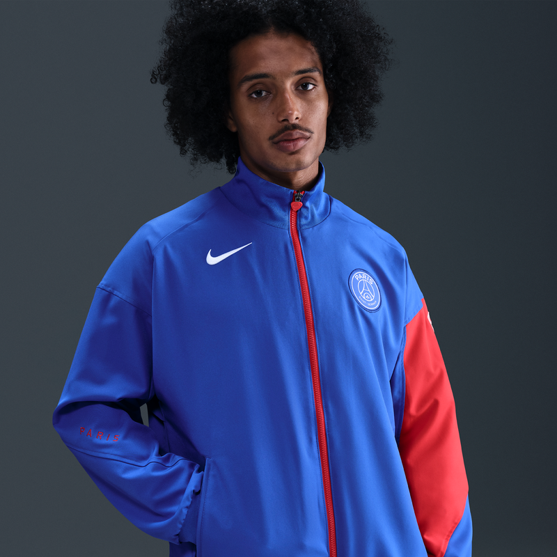 Chamarra Anthem De Fútbol Nike Dri-Fit Total 90 Del Psg Alternativa Strike Para Hombre Azul