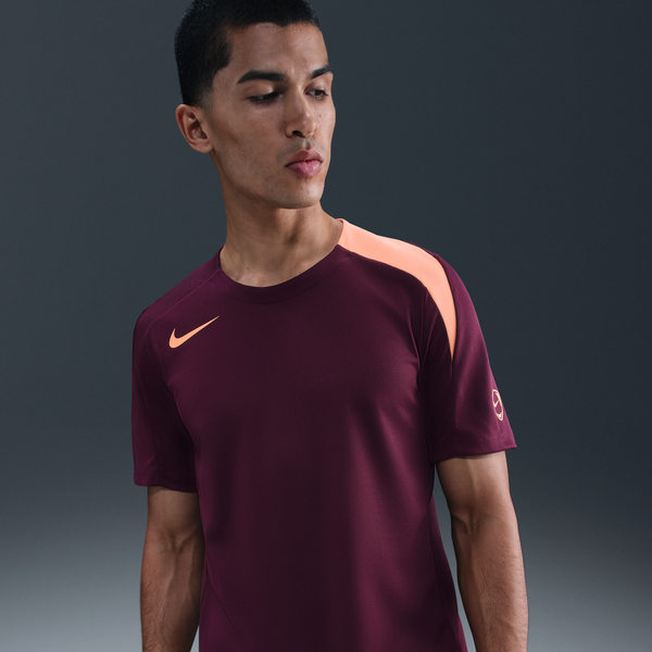 Playera De Fútbol Dri-Fit Para Hombre Nike Strike Rojo