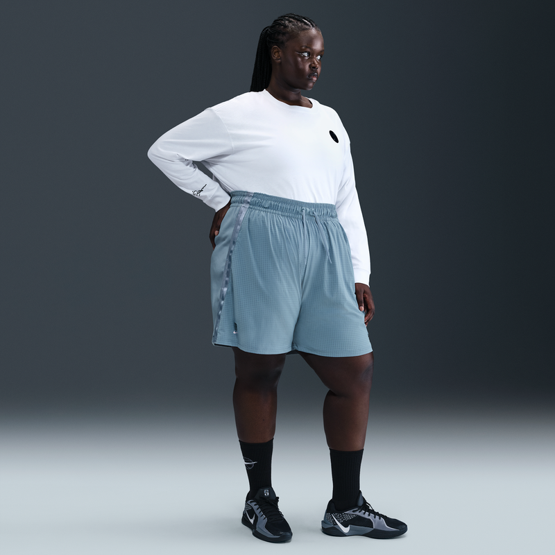 Shorts De Básquetbol Talla Grande Sabrina Azul