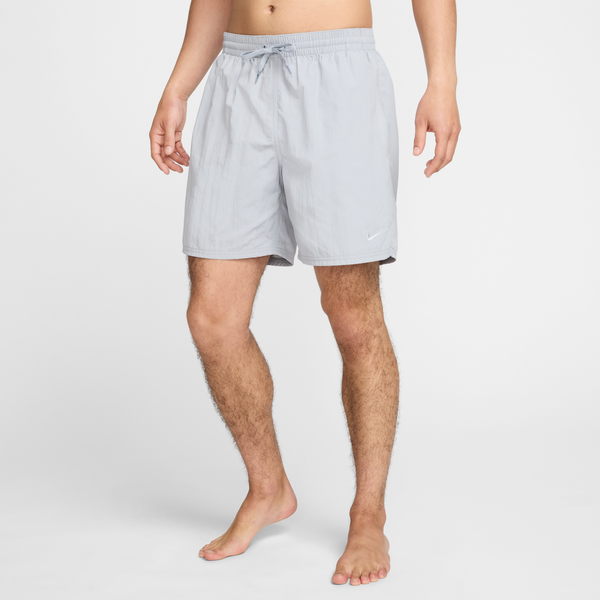 Shorts De Vóleibol De 18 Cm Con Forro Completo Para Hombre Nike Swim Breaker Icon Gris