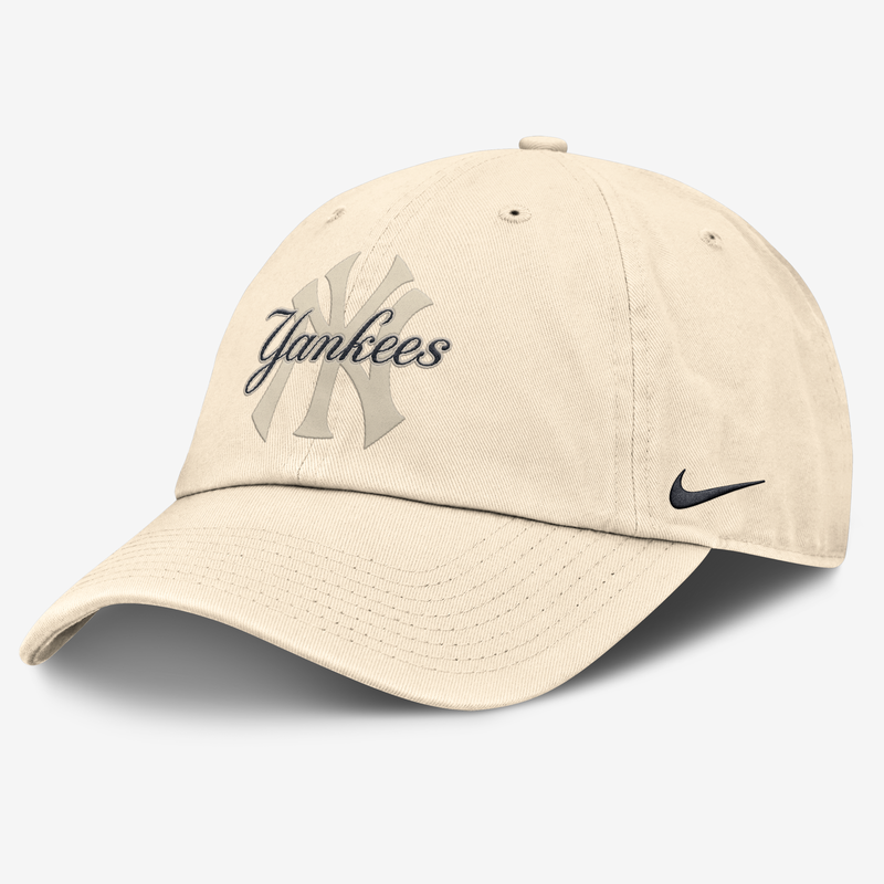 Gorra De Algodón Orgánico Sin Estructura Para Hombre Nike Statement Club New York Yankees Marrón