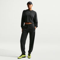 Joggers de French Terry de tiro medio para mujer Nike Sportswear Chill Terry Negro