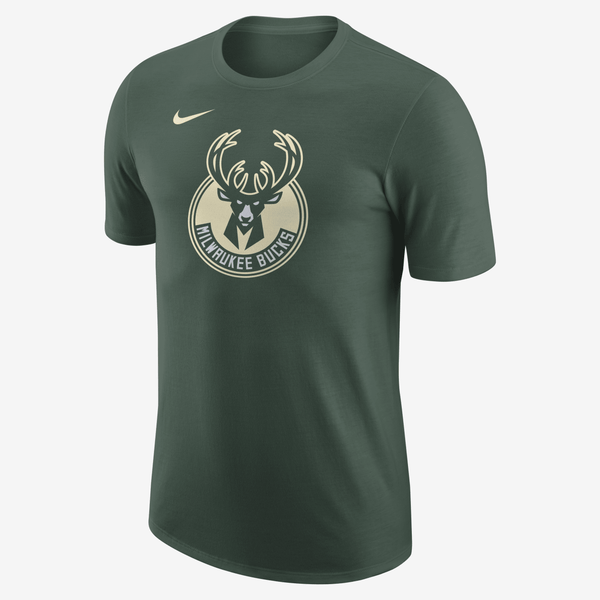 Playera Nike De La Nba Para Hombre Milwaukee Bucks Essential Verde