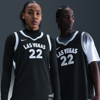 Jersey Nike Dri-FIT de la WNBA Victory A'ja Wilson Las Vegas Aces Negro