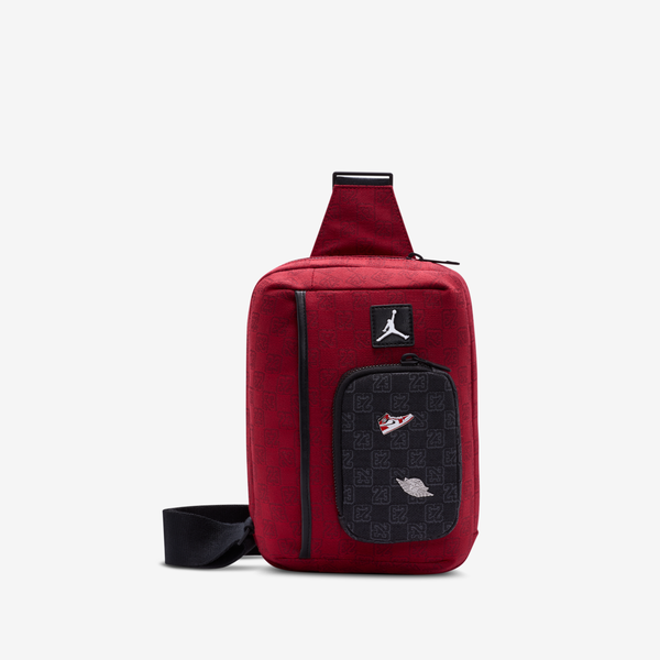 Bandolera 23 Monogram (3 L) Jordan Rojo