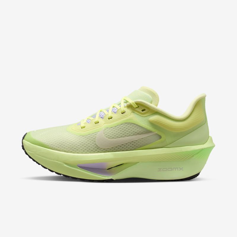 Tenis para correr en pavimento para mujer Zoom Fly 6 Amarillo