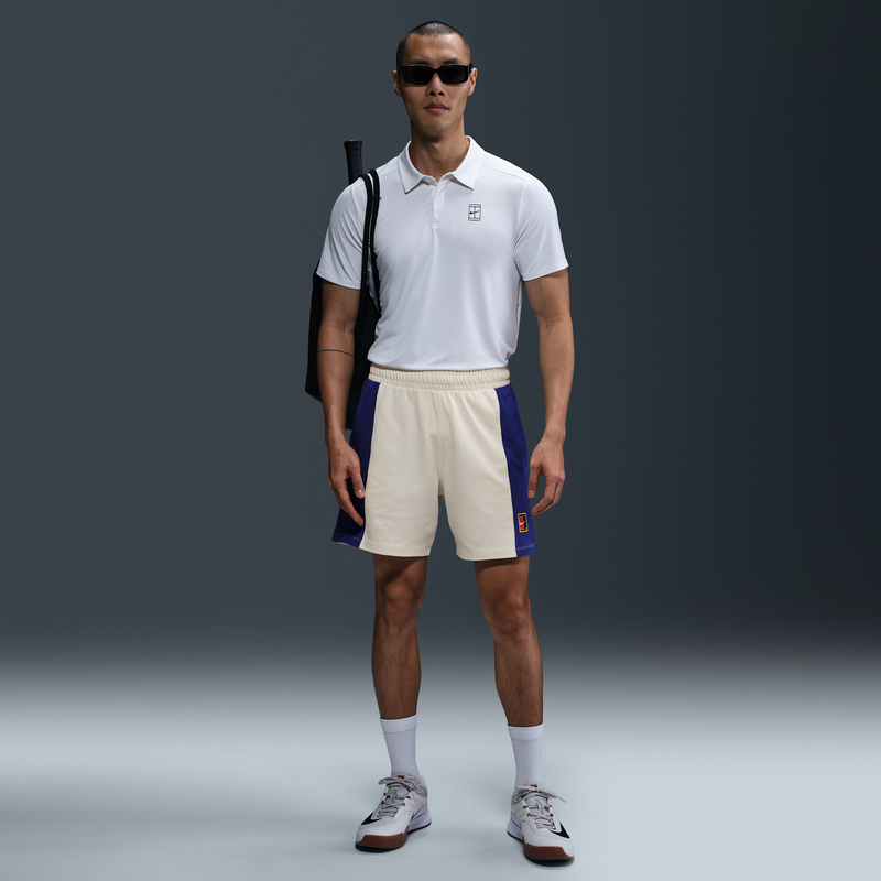 Shorts De Tenis Para Hombre Nikecourt Heritage Marrón