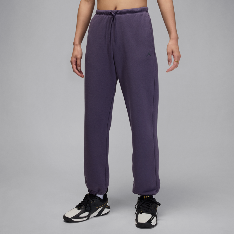 Pants De Tejido Fleece Dri-Fit Para Mujer Jordan Sport Crossover Morado