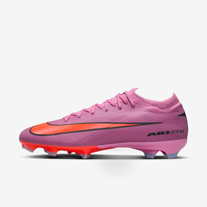 Tacos De Fútbol Para Terreno Firme De Corte Low Nike Mercurial Vapor 16 Pro Rosa