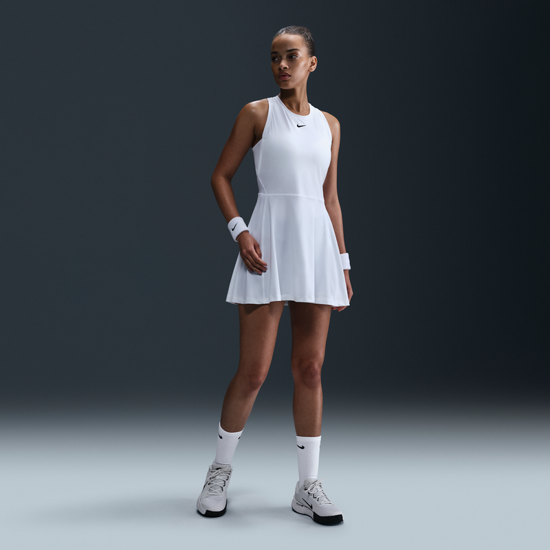 Vestido De Tenis Dri-Fit Para Mujer Nike Victory Blanco