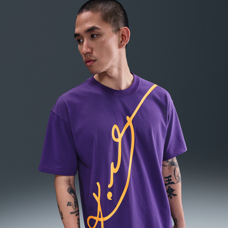Playera De Básquetbol Dri-Fit Para Hombre Kobe Morado