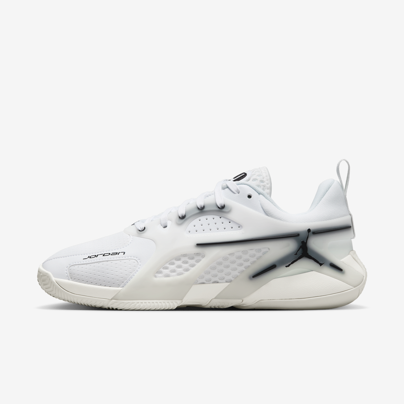 Tenis De Básquetbol Para Mujer Jjordan Heir Series "Triple White" Blanco