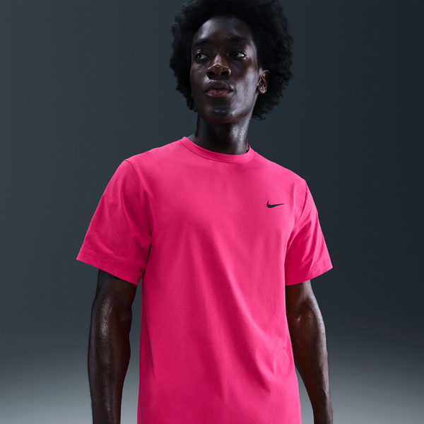Playera Versátil De Manga Corta Dri-Fit Uv Para Hombre Nike Hyverse Rosa