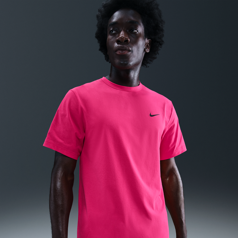 Playera Versátil De Manga Corta Dri-Fit Uv Para Hombre Nike Hyverse Rosa