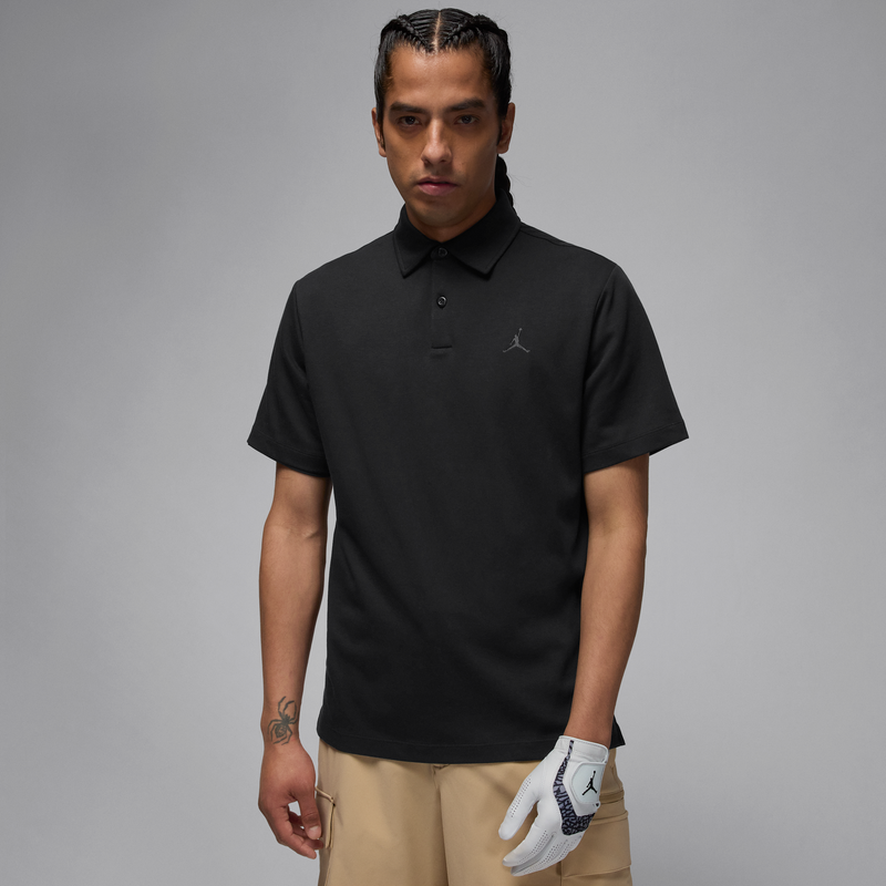 Polo De Golf Dri-Fit Para Hombre Jordan Sport Negro