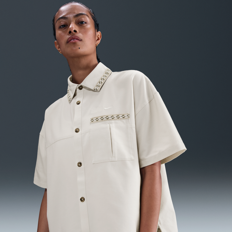 Naomi Osaka Playera De Manga Corta Oversized Gris