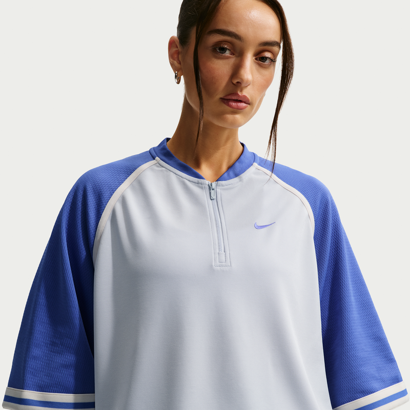 Playera oversized para mujer Nike Sportswear Gris