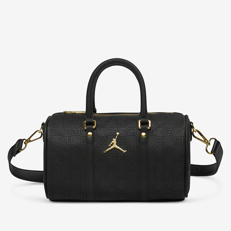 Minimaleta duffel con monograma (3 L) Jordan Negro