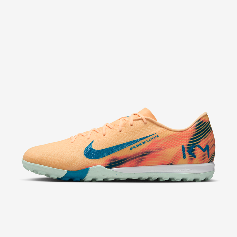 Tacos de fútbol TF de corte low Nike Mercurial Vapor 16 Academy "Kylian Mbappé" Naranja