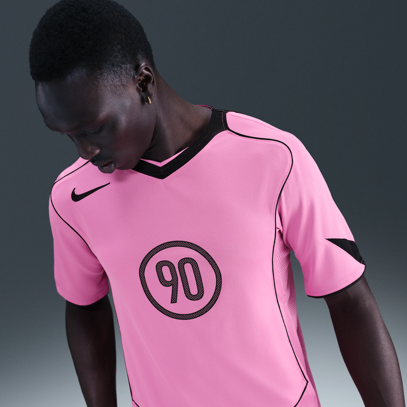 Playera De Fútbol De Manga Corta Dri-Fit Para Hombre Nike Total 90 Rosa