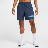 Shorts versátiles Dri-FIT de 18 cm sin forro para hombre Nike Form Azul