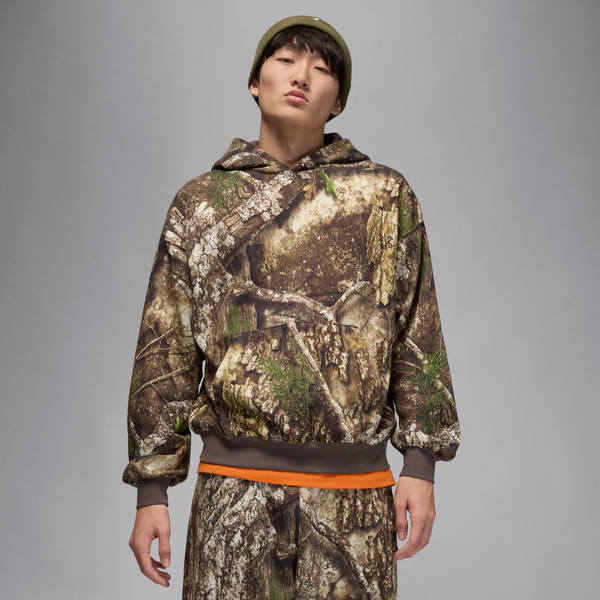 Sudadera Con Gorro Sin Cierre De Tejido Fleece Realtree Para Hombre Jordan Brooklyn Verde