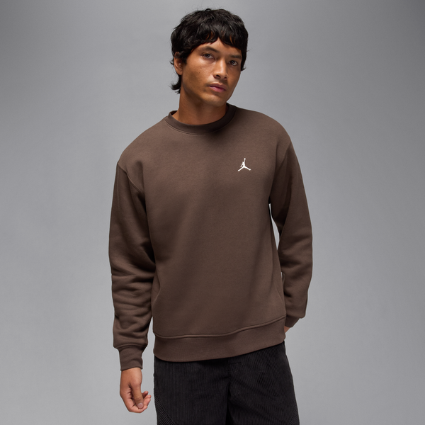 Sudadera De Cuello Redondo Para Hombre Jordan Brooklyn Fleece Marrón