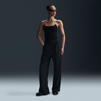 Pants Dri-FIT de tiro alto de pierna holgada y amplia para mujer Nike 24.7 PerfectStretch Negro