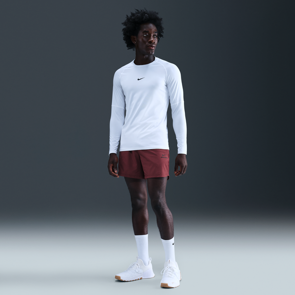 Shorts Dri-Fit De 15 Cm Para Hombre Nike Pro Training Rojo