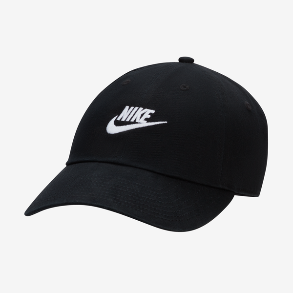 Gorra Desestructurada Futura Wash Nike Club Negro