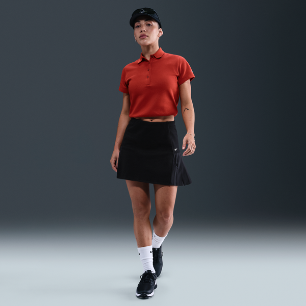Falda De Golf Para Mujer Nike Negro