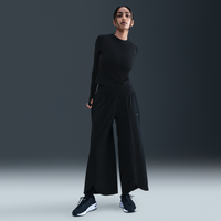 Pants Dri-FIT de tiro alto para mujer Nike One Relaxed Negro